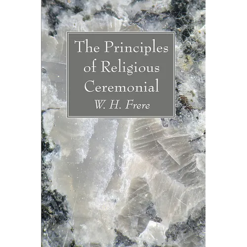 The Principles of Religious Ceremonial