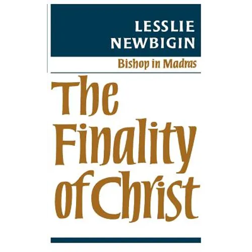The Finality of Christ