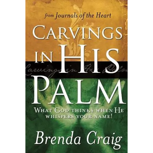 Carvings in His Palm: What God Thinks When He Whispers Your Name