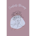 Creativity Blooming Hardcover Journal