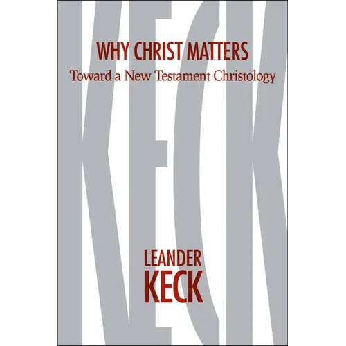 Why Christ Matters: Toward a New Testament Christology