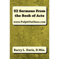 52 Sermons From the Book of Acts