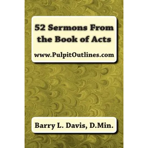 52 Sermons From the Book of Acts