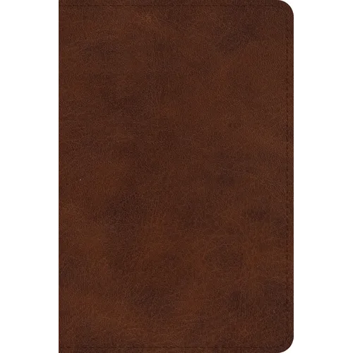 ESV Large Print Bible (Trutone, Deep Brown)