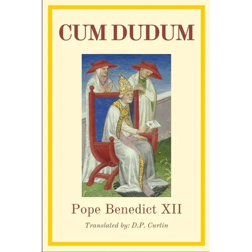 Cum Dudum: a letter to the Armenians