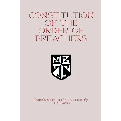 Constitution of the Order of Preachers