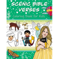 Scenic Bible Verses Coloring Book for Kids