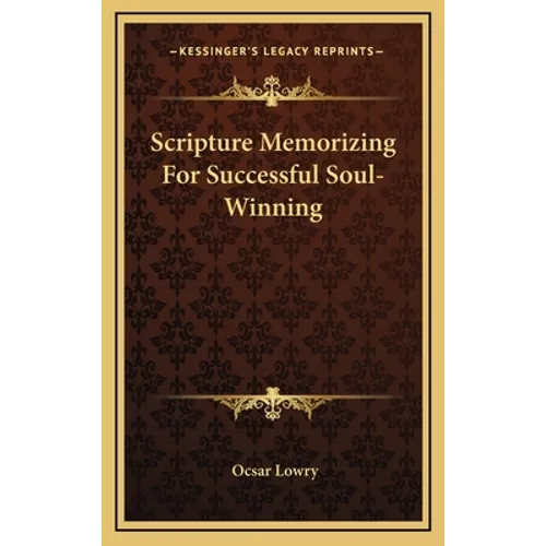 Scripture Memorizing For Successful Soul-Winning