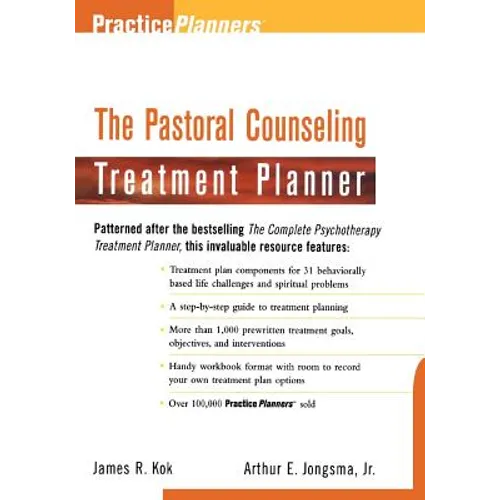 The Pastoral Counseling Treatment Planner