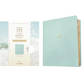 NLT Every Woman's Bible, Journaling Edition, Filament Enabled (Leatherlike, Seafoam Blue, Red Letter)