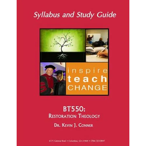 Bt550: Restoration Theology