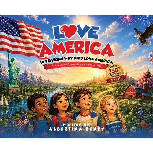 Love America: 10 Reasons why kids love America Special 250th Anniversary Edition 1776-2026