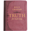 Truth for Each Day, Large Text Leathersoft: Daily Devotions to Renew Your Mind and Inspire Your Soul (a 365-Day Devotional) - The Perfect Father's Day