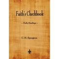 Faith's Checkbook