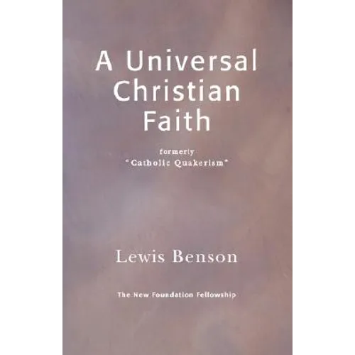A Universal Christian Faith